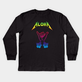 ALOHA Kids Long Sleeve T-Shirt